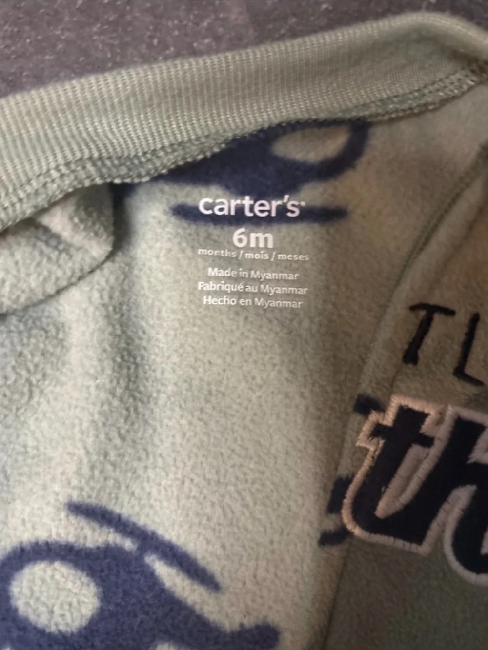 Carters cozy fleece